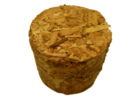 briquetted wood