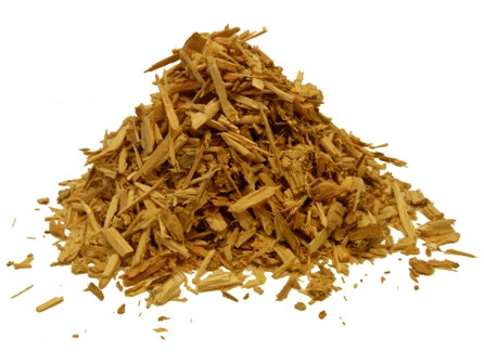 shredded wood