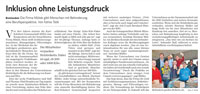 Inklusion ohne Leistungsdru